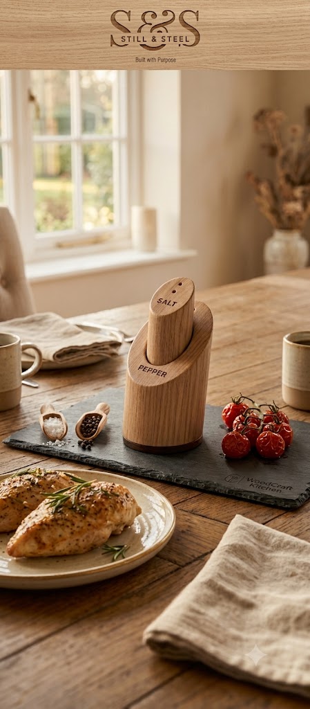 DualFlip Salt and pepper Shaker