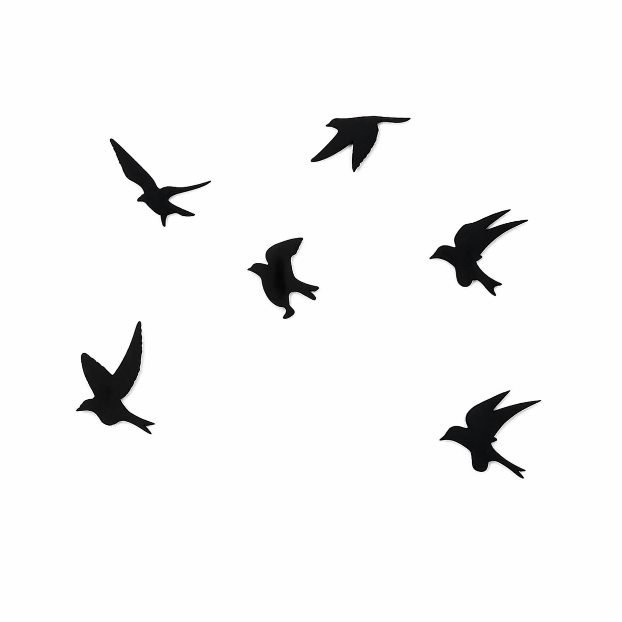 Flying Birds Wall Hooks Set